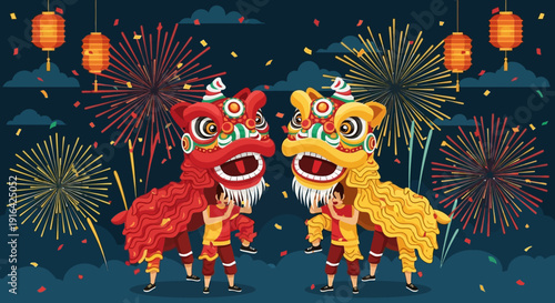 Lion Dance Performance Festival.