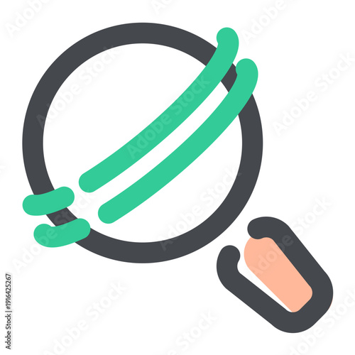 Global Search Analysis Icon