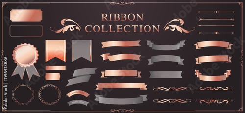 リボンフレーム、リボン素材