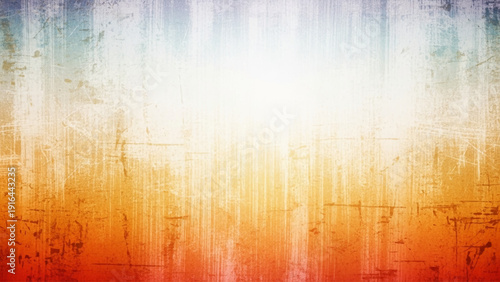 Abstract textured background with blended colors, transitioning from orange to blue.