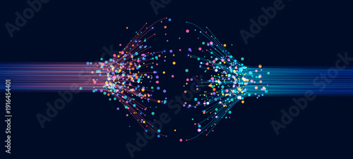 Optical fiber communication. Super fast fibre optic