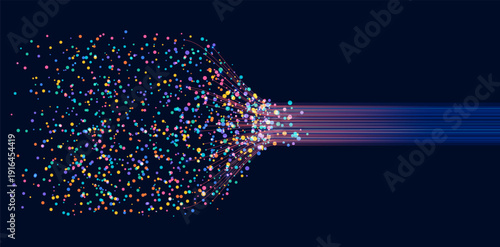 Optical fiber communication. Super fast fibre optic