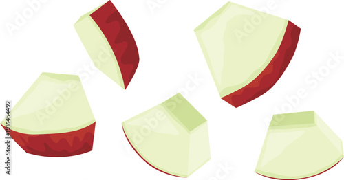 リンゴ　カット