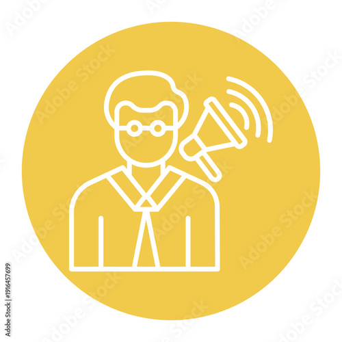 Male Influencer Icon