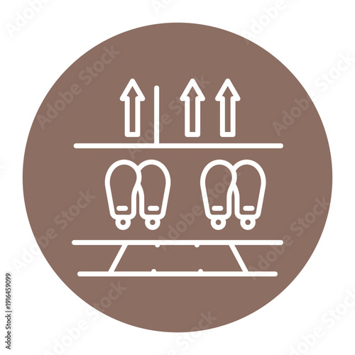 Foot Traffic Icon