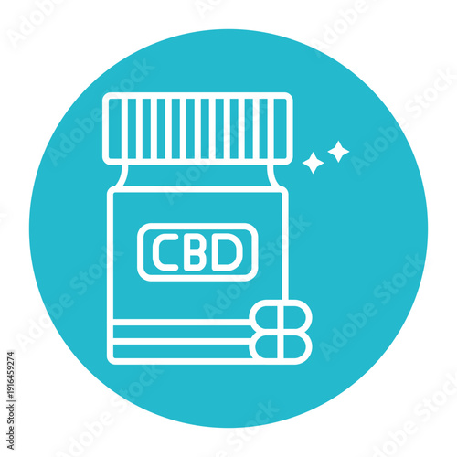 Cbd Capsules Icon