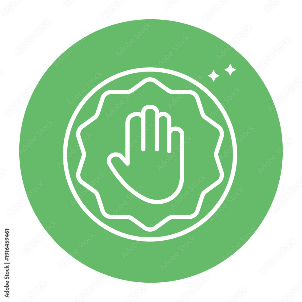 Obraz premium Isolate Icon