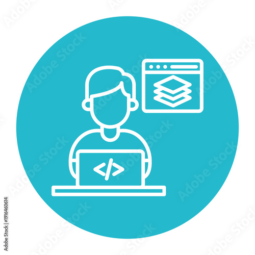 Full Stack Developer Icon