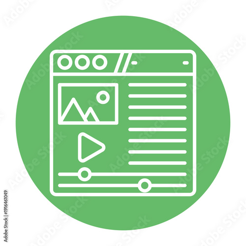 Content Production Icon