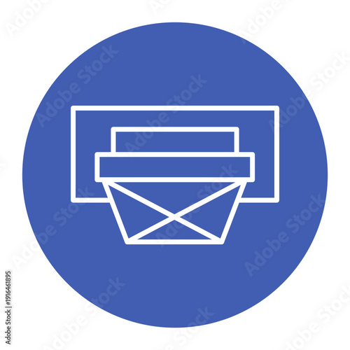 Basketball Hoop Icon