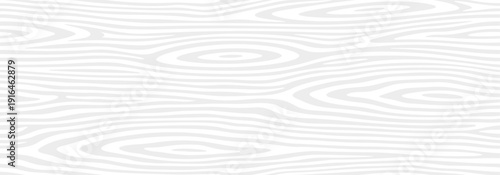 White wooden surface background, vector plank wood texture