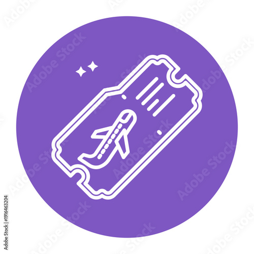 Boarding Pass Icon