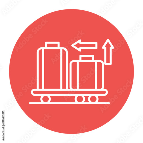 Carry On Baggage Icon