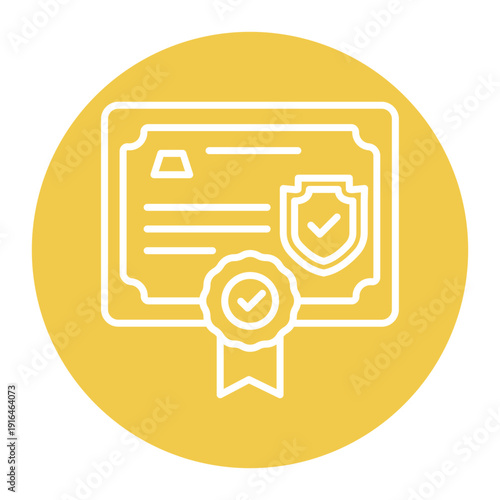 Security Certificate Icon