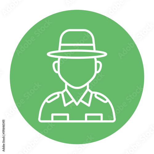 Park Ranger Male Icon