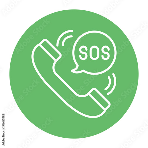 Sos Phone Icon