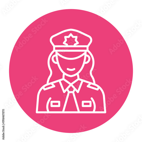 Policewoman Icon