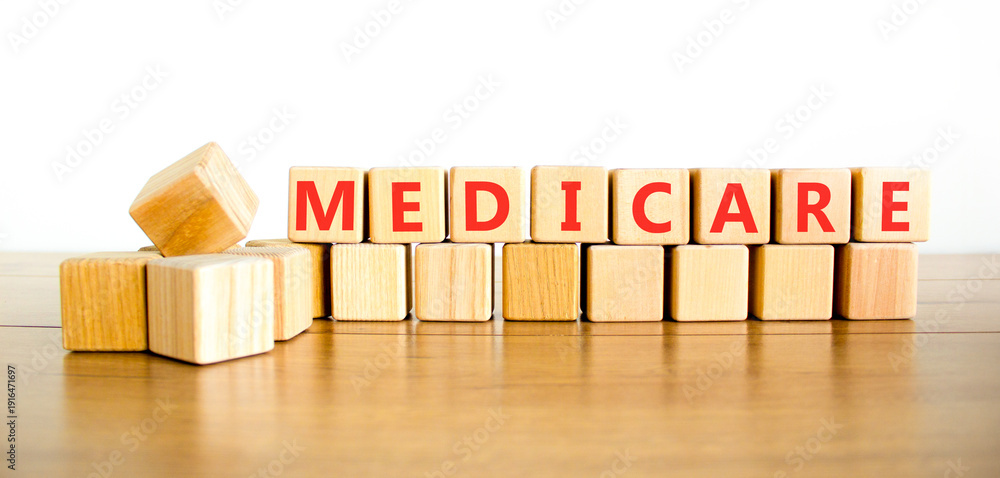 Fotografie Medicare word symbol