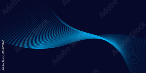 Premium background design with diagonal dark blue line pattern. abstract dark blue background. wavy lines background.