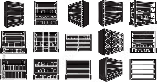 Collection of various wooden pallets in different perspectives and styles