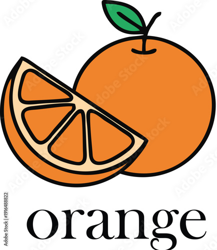orange vector
