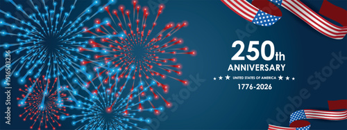 US Independence Day 250th Anniversary United States of America