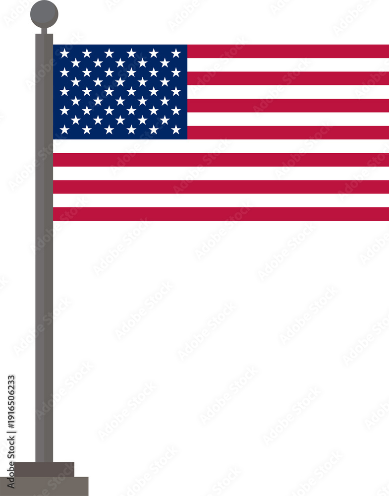 Fototapeta premium united states flag