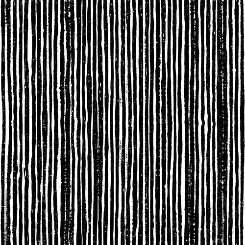 Seamless vertical grunge stripes, rough vector background