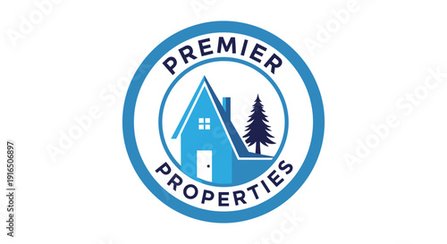 Premier Properties Logo with House Icon.