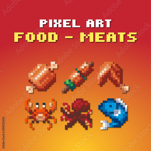Pixel Art Game Element