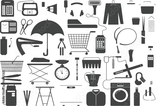 Happy young woman receiving delivery package box at her home doorstep from online shopping order for convenient retail service and modern consumer lifestyle