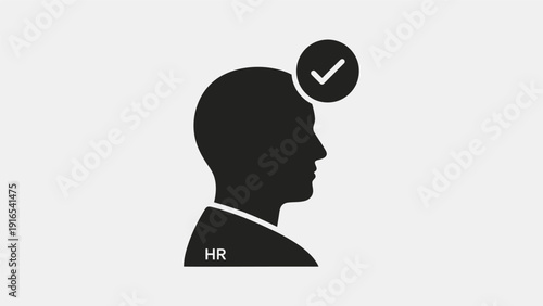 Human Resources Professional Male Profile.