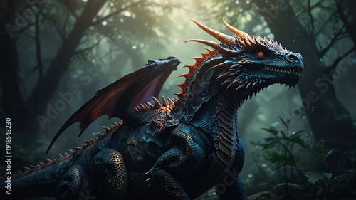 Wallpaper Mural close up of a dinosaur Torontodigital.ca