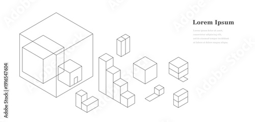 幾何学 抽象 建築 テクノロジー 家 背景 セット