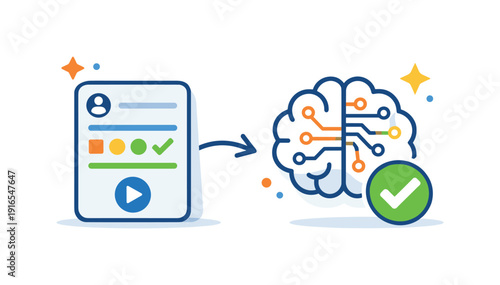AI driven workflow simplification and cognitive offloading for professionals managing complex digital tasks daily, a single streamlined process card