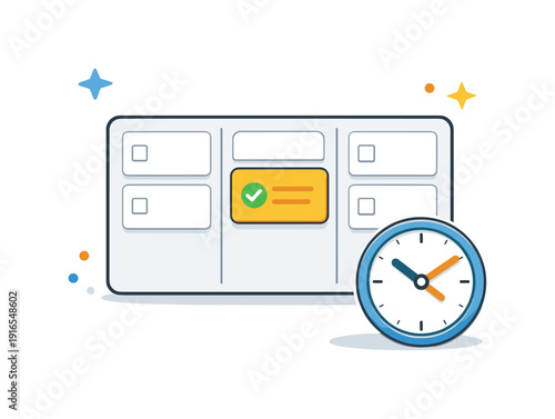 Personal productivity refresh and simplified daily workflow for busy professionals, a clean task board paired with a single highlighted card and a