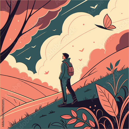 A Moment of Reflection in Nature