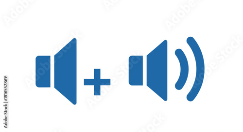 Audio signal combining sound waves and amplification.