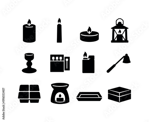 Home candle decor: pillar candle, taper candle, tea light candle, candle holder, lantern, matchbox, lighter, candle snuffer, wax melt, oil burner