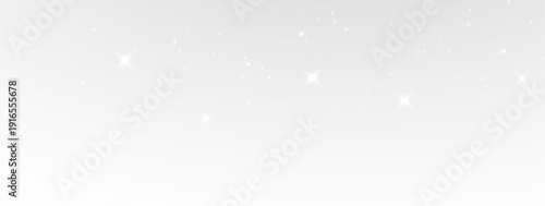 Luxury Shimmering Confetti Light Effect with Bright Glow, Sparkle Flare and Starry Background