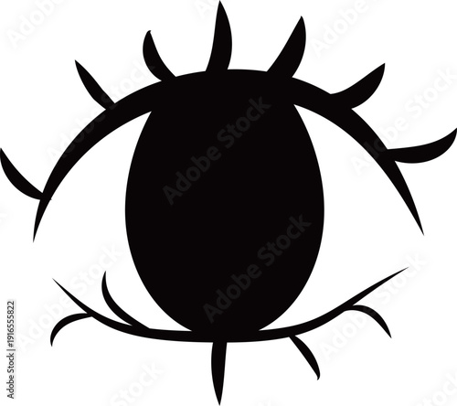 逆まつげ　さかまつげ　目