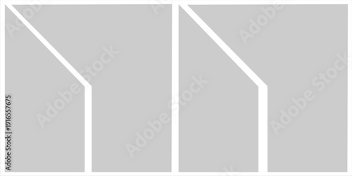 Image collage layout template. Mosaic mood board grid collection. Picture frame set. Photo album concept idea for banner, poster, comic page, flyer, brochure, booklet, memory wall design. Vector pack