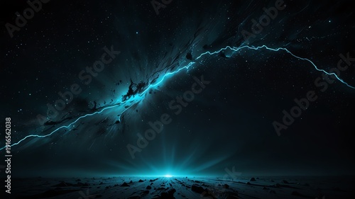 Wallpaper Mural starry sky over the sea Torontodigital.ca