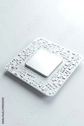 close up of a computer chip