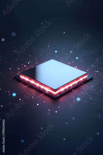 3d render of a blue and red arrow sign on a blackboard