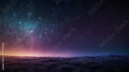 Wallpaper Mural night sky with stars Torontodigital.ca