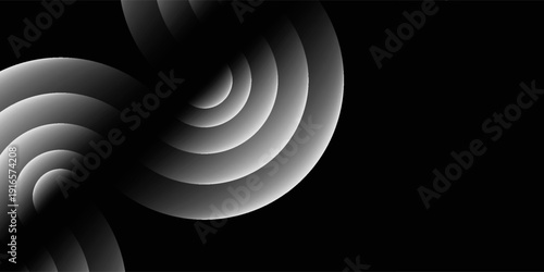 sensor waves set icon on grid transparent, ripple white color, sound wave light effect, radar and sonar digital technology, vector illustration