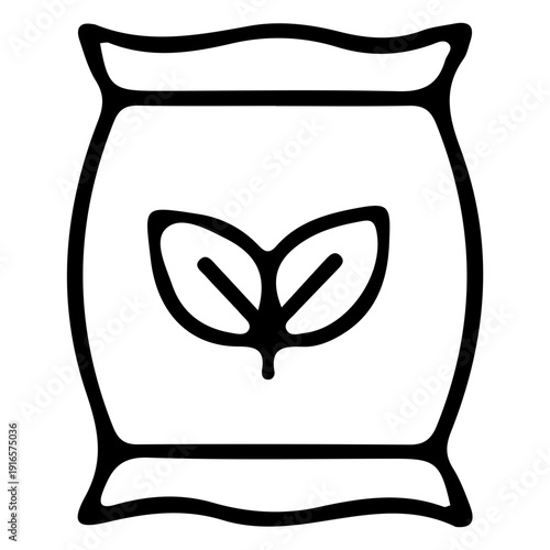 Bag of Fertilizer for Spring Planting