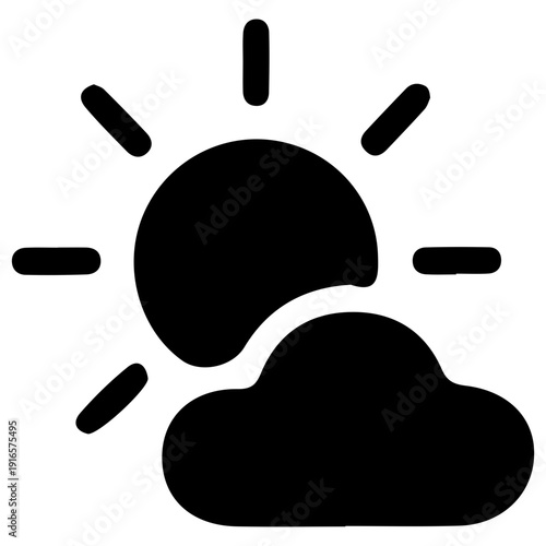 Partly Cloudy Weather Icon