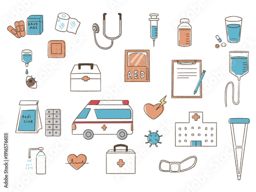 医療系イラストセット